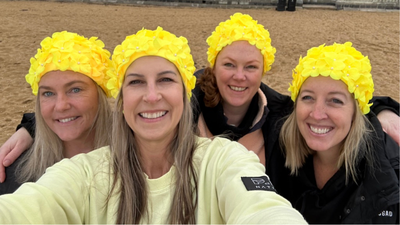 Daffodil Day dip